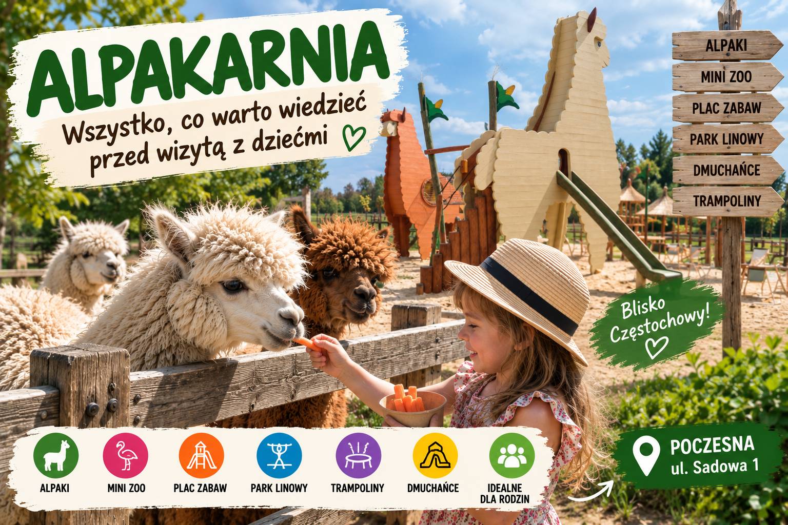 Alpakarnia koło Częstochowy